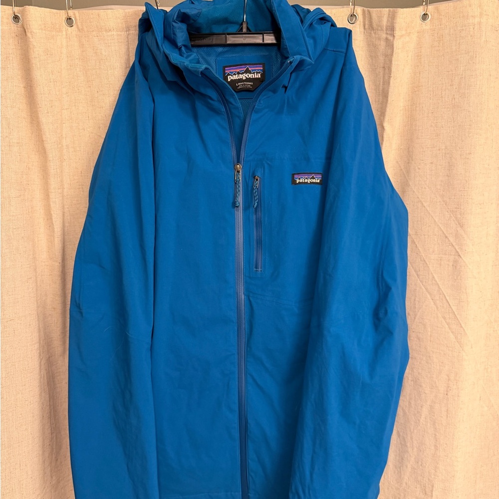 Patagonia Vibrant Blue Outdoor Jacket